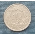 Польша 10 грошей, 1923 Никель /магнетик/