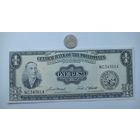 Werty71 Филиппины 1 песо 1949 - 1966 UNC банкнота