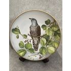 Декоративная тарелка FRANKLIN PORCELAIN Cuckoo Лимож Франции 1984 год 23.5 см