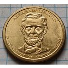 США 1 доллар, 2010         P        Президент США - Авраам Линкольн       ( 3-7-1 )