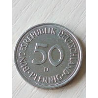 ФРГ 50 пфеннингов 1989г.D