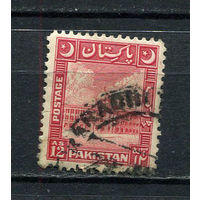 Пакистан - 1949/1953 - Архитектура 12А - [Mi.54] - 1 марка. Гашеная.  (LOT Ei20)-T10P38
