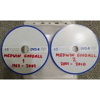 DVD MP3 дискография Medwin GOODALL (1987-2010), EDELIS, HYPNOTIX - 2 DVD