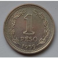 Аргентина, 1 песо 1959 г.