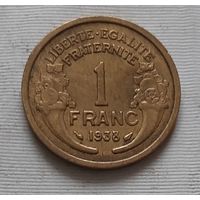 1 франк 1938 г. Франция