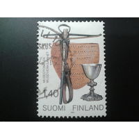 Финляндия 1984 экспонаты музея 14-16 век