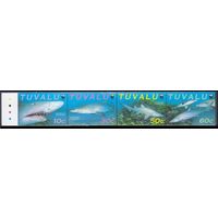 2000 Тувалу 862-865strip WWF / Морская фауна
