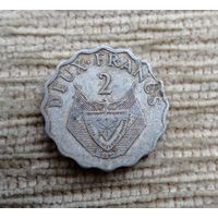 Werty71 Руанда 2 франка 1970