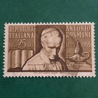 Италия 1955. 100 летие Antonio Rosmini