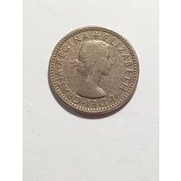 Великобритания 6 пенни 1962 года .