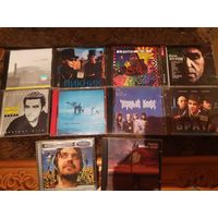 10 pcs audio CDs Albums  черный кофе браво  пикник  океан эльзы и др по 10р за диск