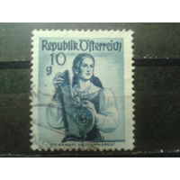 Австрия 1948 Стандарт 10 грошей
