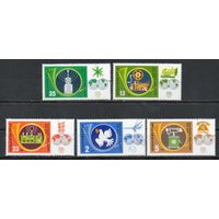 100-летие болгарской почты Болгария 1979 год серия из 5 марок
