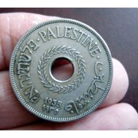 Палестина (Британская администрация). 20 милс 1935 г. Редкая.