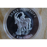 Малави 10 квач 2003 Антилопы Африки-Саблероговая антилопа