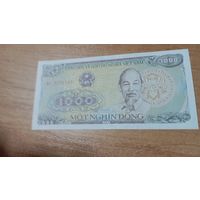 1000 донг 1988 года Вьетнама с  рубля **31783