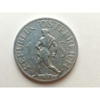 1 шиллинг 1946 года. Австрия. Монета А2-3-7
