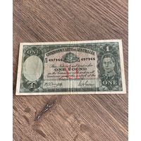 Австралия 1 фунт 1942 г.