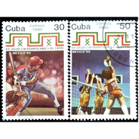 Куба 1990, СПОРТ, 2 марки,