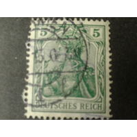 Германия Рейх 1905 Стандарт, 3-й выпуск ВЗ 1