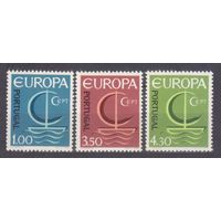 1966 Португалия 1012-1014 Europa Cept 25,00 евро