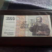 ИСЛАНДИЯ 1000 крон 2001 год