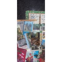 Куча открыток и 2 календаря