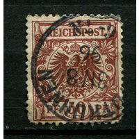 Рейх - 1889 - Герб - 50 Pf - [Mi.50] - 1 марка. Гашеная.  (Лот 114BY)