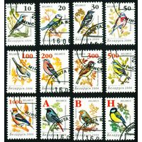Девятый стандартный выпуск "Птицы сада" Беларусь 2006 год (648-659) серия из 12 марок