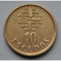 Португалия, 10 эскудо 1987 г.