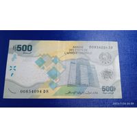 Центральная Африка (Конго) 500 франков (образца 2020)