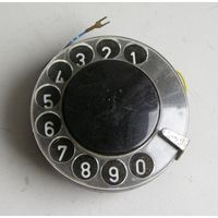 Номеронабиратель дискового телефона времен СССР