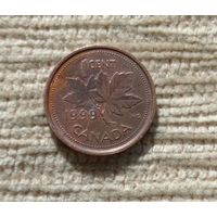 Werty71 Канада 1 цент 1999 Елизавета 2