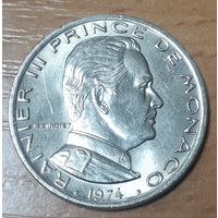 Монако 1 франк, 1974 (14-17-11)