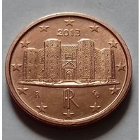 1 евроцент, Италия 2013 г.