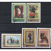 История Болгарии Возрождение Болгария 1978 год серия из 5 марок