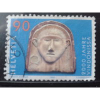 Швейцария 1986 Знак 11 древнеримского легиона, 2000 лет тому Михель-1,2 евро гаш