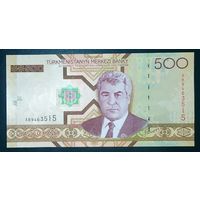500 манат 2005 года - Туркменистан - UNC