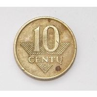10 центов Литва 1999 (41)