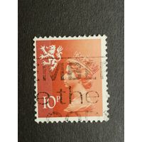 Великобритания 1976. Региональные почтовые марки Шотландии. Королева Елизавета II