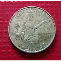 Тунис 1 динар 1983 г. #30816
