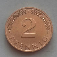2 пфеннига, Германия 1978 F