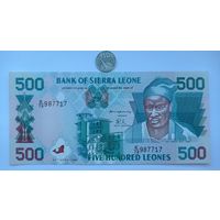 Werty71 Сьерра Леоне 500 леоне 1995 UNC банкнота