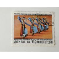 Монголия 1977. Монгольские Народные Танцы