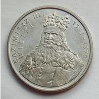 Польша 100 злотых 1987 г. Король Казимир III Великий