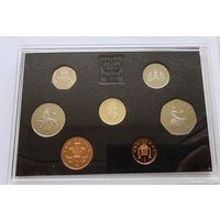 Годовой набор монет Великобритании 1988 года