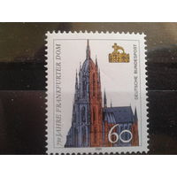ФРГ 1989 собор во Франкфурте** Михель-1,4 евро