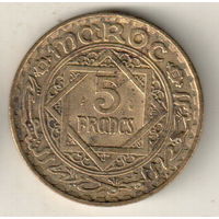 Марокко 5 франк 1946