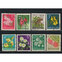 Новая Зеландия 1960 Цветы Стандарт #392,394-400