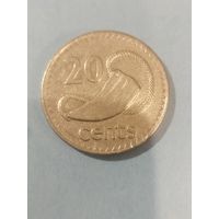 Фиджи 20 центов 1994
